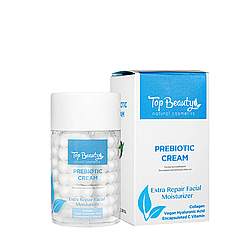 Крем для обличчя зволожувальний с пробиотиками Top Beauty Prebiotic Cream, 100 мл