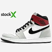 0413 Air Jordan 1 Light Smoke Gray