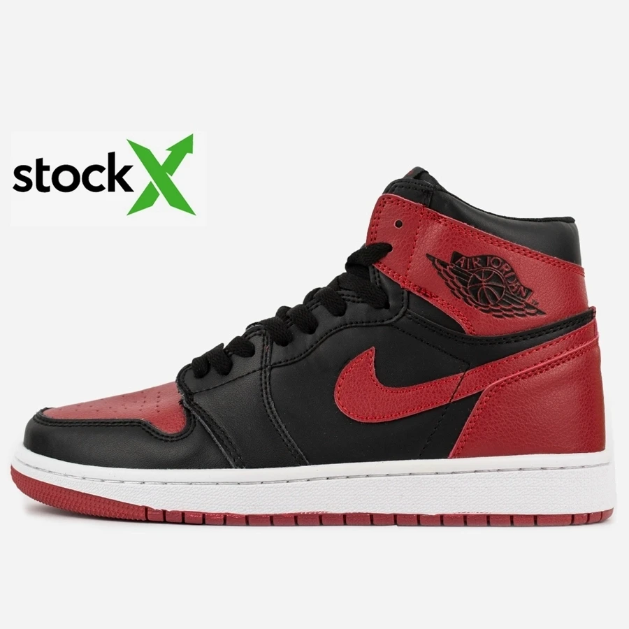 0552 Air Jordan 1 Black - Red