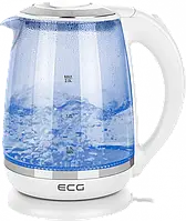 Чайник электрический 2л ECG RK 2020 White Glass