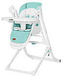 Дитячий стільчик для годування CARRELLO Triumph CRL-10302 Mint Green | Стільчик-гойдалка, шезлонг Каррелло, фото 2