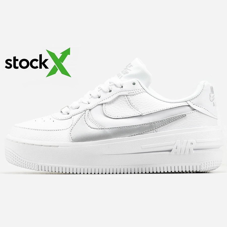 Кросівки 0712 Nike Air Force 1 PLT.AF.ORM White