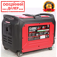 Инверторный бензиновый генератор КВІТКА PRO SC4000iE (4 кВт) Ручной, электро PAK