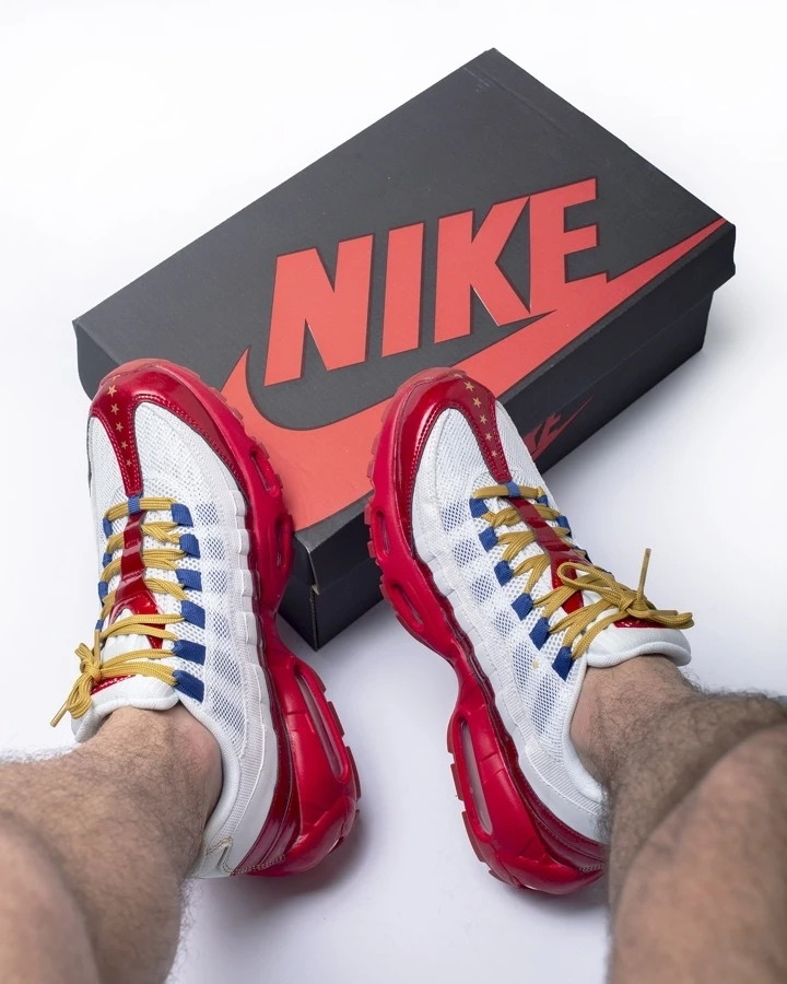 Кросівки Nike Air Max 95 White/Red