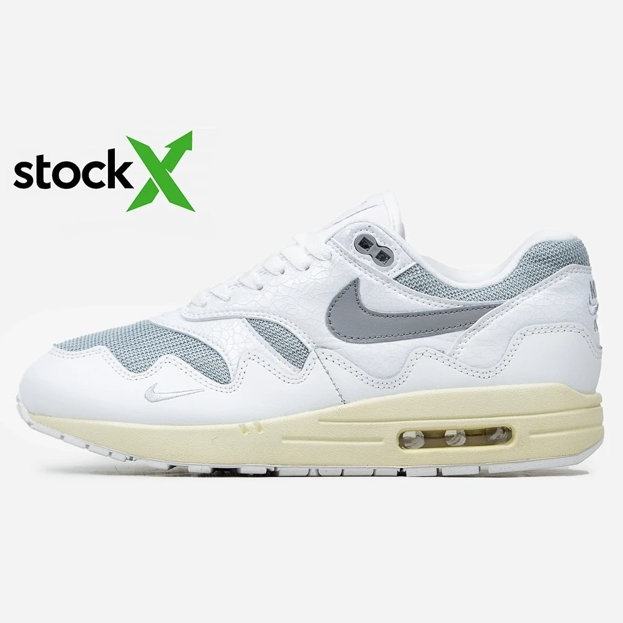 0663 Air Max 1 Patta White