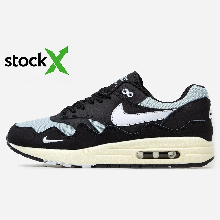 0664 Air Max 1 Patta Black