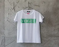 Футболка жіноча Vogue White/Green