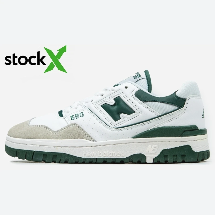 Кросівки 0636 NB 550 White - Green