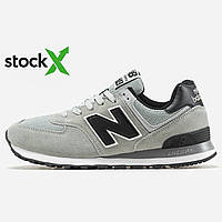 0793 New Balance 574 Gray/Black