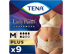 Підгузки для дорослих Plus р.M 9шт Lady Pants Crème ТМ Tena