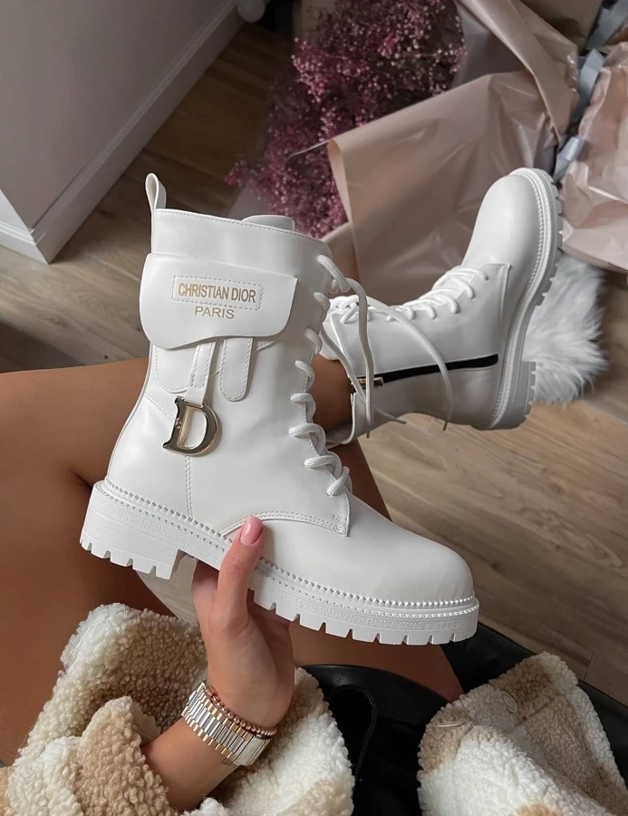 Dior Boots White