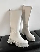 Gia Boots White