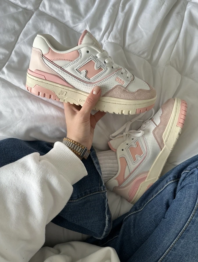 Кросівки 550 “White/Pink”