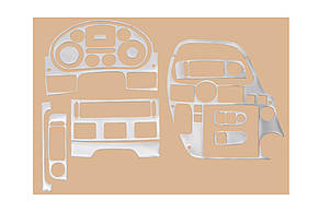 Накладки на панель (під алюміній) для DAF XF105 2005-2013 рр