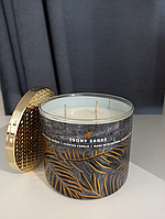 Свеча ароматизированная Bath And Body Works Ebony Sands Scented Candle 411 g