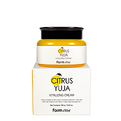 Крем для обличчя зволожувальний FarmStay Citrus Yuja Vitalizing Cream 100 мл