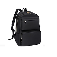 Рюкзак жіночий міський чорний із нейлонової тканини 426G