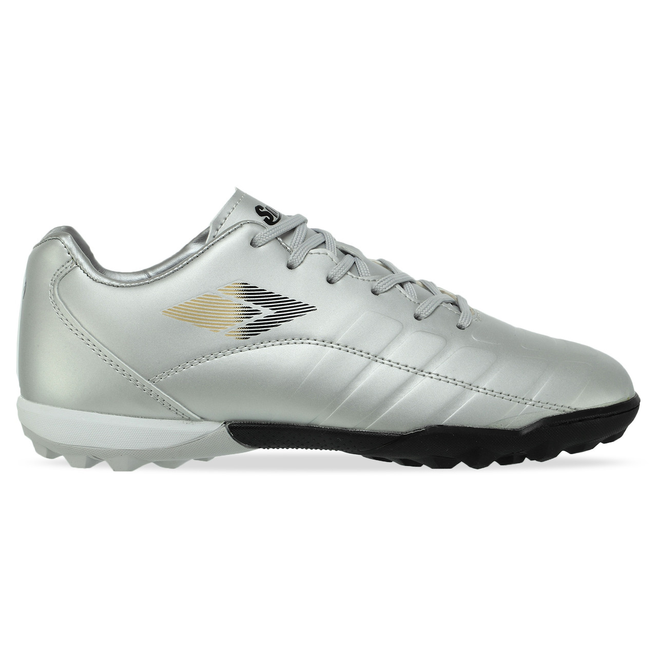 Бутси футбольні Zelart Sport 600640-2 розмір 35 Silver-Black