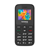 Кнопочный телефон Sigma mobile Comfort 50 HIT2020 Black