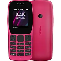 Кнопковий телефон Nokia 110 Pink Dual Sim 2019