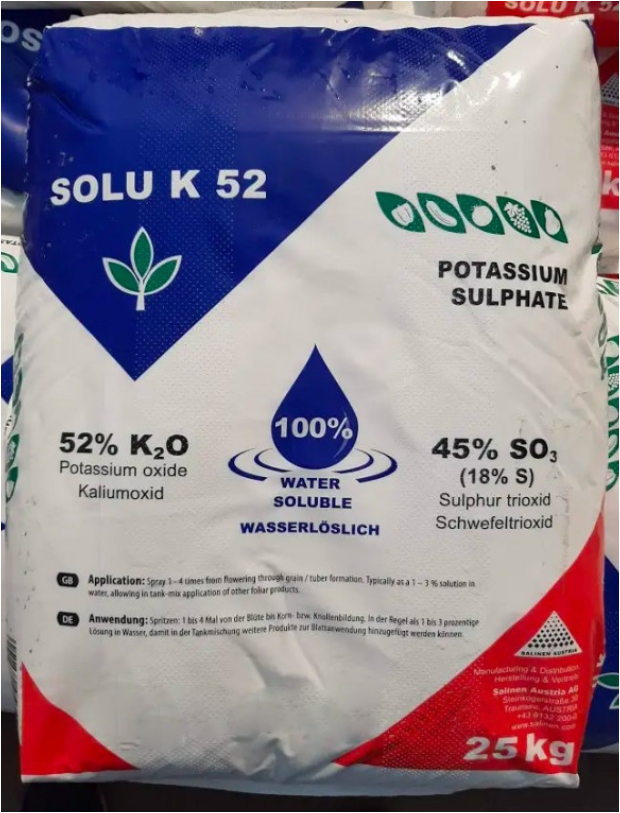 Сульфат калия 25 кг (ID#1936653804), цена: 1555 ₴, купить на Prom.ua