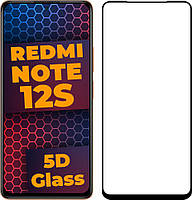 5D стекло Xiaomi Redmi Note 12S (Защитное Full Glue) Black