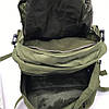 Рюкзак тактичний 55 л, (55х40х25см), B08, з підсумками Олива / Військовий штурмовий рюкзак на MOLLE, фото 8