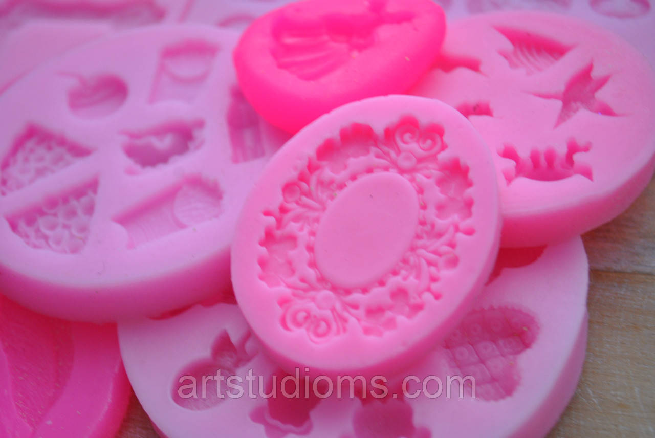 Силіконові молди. Набір з 8шт