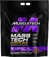 Гейнер MuscleTech Mass Tech Extreme 2000 20 lb 9.07 кг ШОКОЛАД