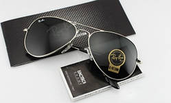 Жіночі сонцезахисні окуляри RAY BAN aviator silver 2904
