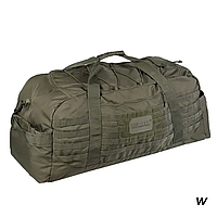 Тактическая сумка баул Олива MIL-TEC 105 л, Дорожный рюкзак для военных, Сумка для путешествий