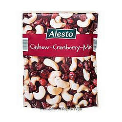 Горішки Alesto Журавлина та Кешью 200 г