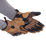 Рукавиці тактичні повнопалі Military Rangers BC-9876-1 (L-2XL, хакі), фото 3