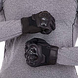 Рукавиці тактичні повнопалирі Military Rangers BC-9876-2 (L-2XL, чорний), фото 4