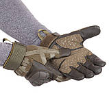 Рукавички тактичні повнопалі Military Rangers BC-9879-1 (М-L, олива), фото 4