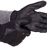 Рукавички тактичні повнопалі BC-8795-2 (М-XL, чорний), фото 5
