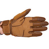 Рукавички тактичні повнопалі BC-8797-3 (М-XL, хакі), фото 4