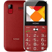 Кнопочный телефон Nomi i220 Red