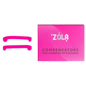 Компенсатори для ламінування вій ZOLA Compensators For Lamination Of Eyelashes, рожеві