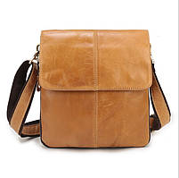 Чоловіча шкіряна сумка планшетка Leather Collection (372) коричнева