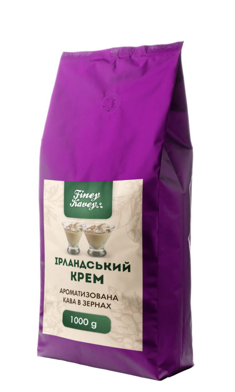 Кава в зернах Ірландський Крем Файний Кавій 1кг