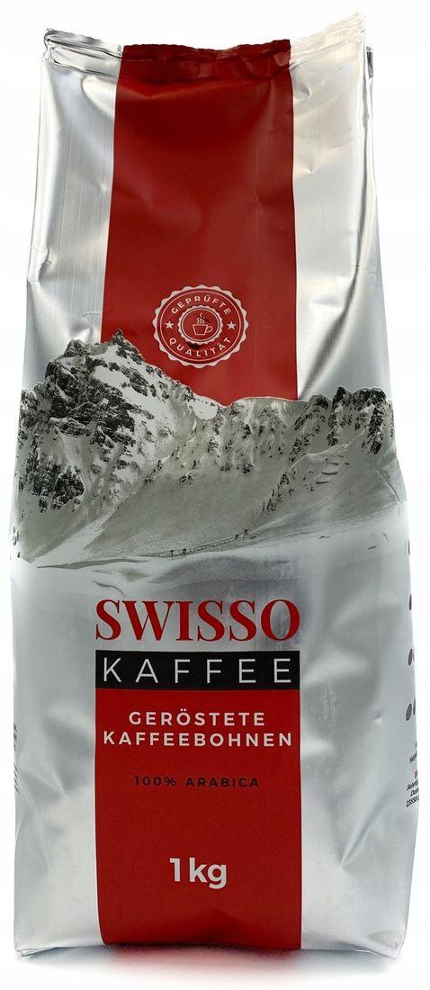 Кава в зернах Swisso Kaffee 100% Arabica 1 кг