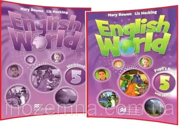 English World 5 Pupil's Book + Workbook (комплект)