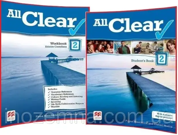 All Clear for Ukraine 2 Student’s Book + Workbook (комплект)