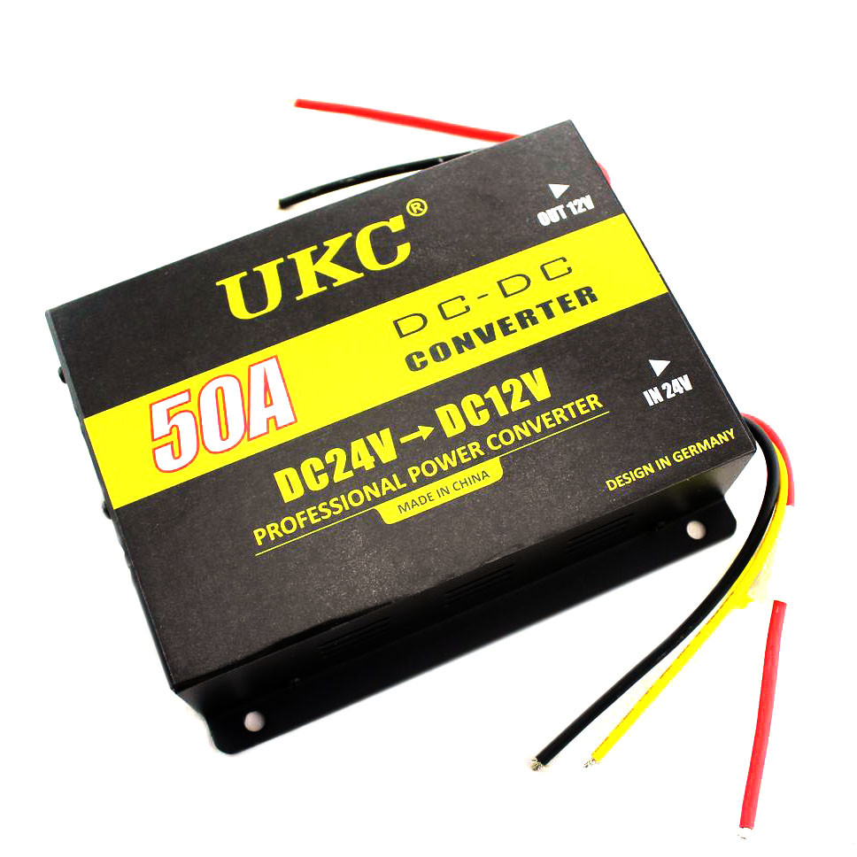 Перетворювач DC/DC 24v-12v 50A, фото 1