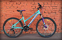 Велосипед 26" Spelli SX-2000 Lady Black Purple (2023)