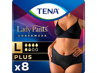 Підгузки для дорослих Plus р.L 8шт Lady Pants Black ТМ Tena BP