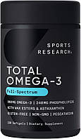 Sports Research Total Omega-3 120 капсул