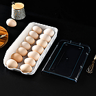 Лоток органайзер для зберігання яєць, Egg storage box / Пластиковий контейнер для яєць, фото 9