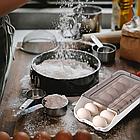 Лоток органайзер для зберігання яєць, Egg storage box / Пластиковий контейнер для яєць, фото 6